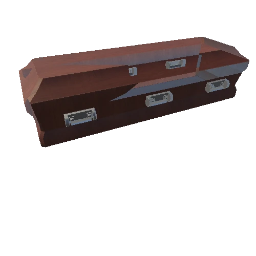 brown coffin